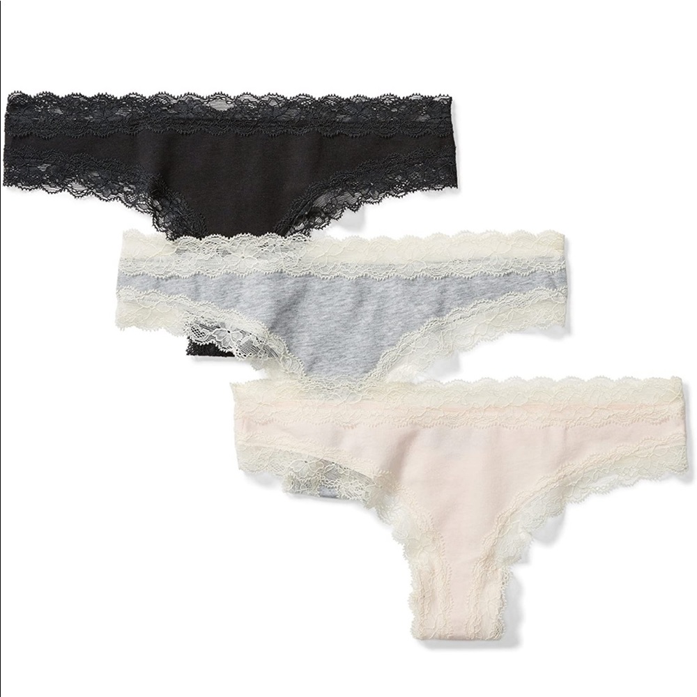 NWOT Mae 3- Pack Thong Underwear  Set / Size S